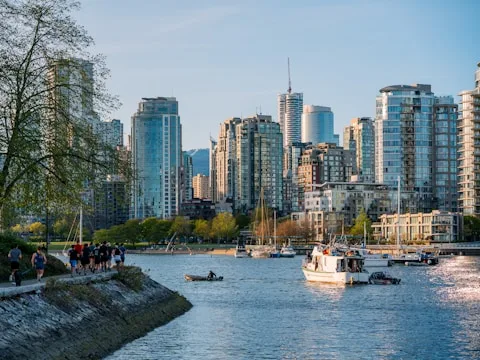 Yaletown condo area near downtown Vancouver