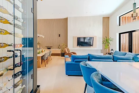 Bright dining area lit by afternoon window light in a Vancouver condo