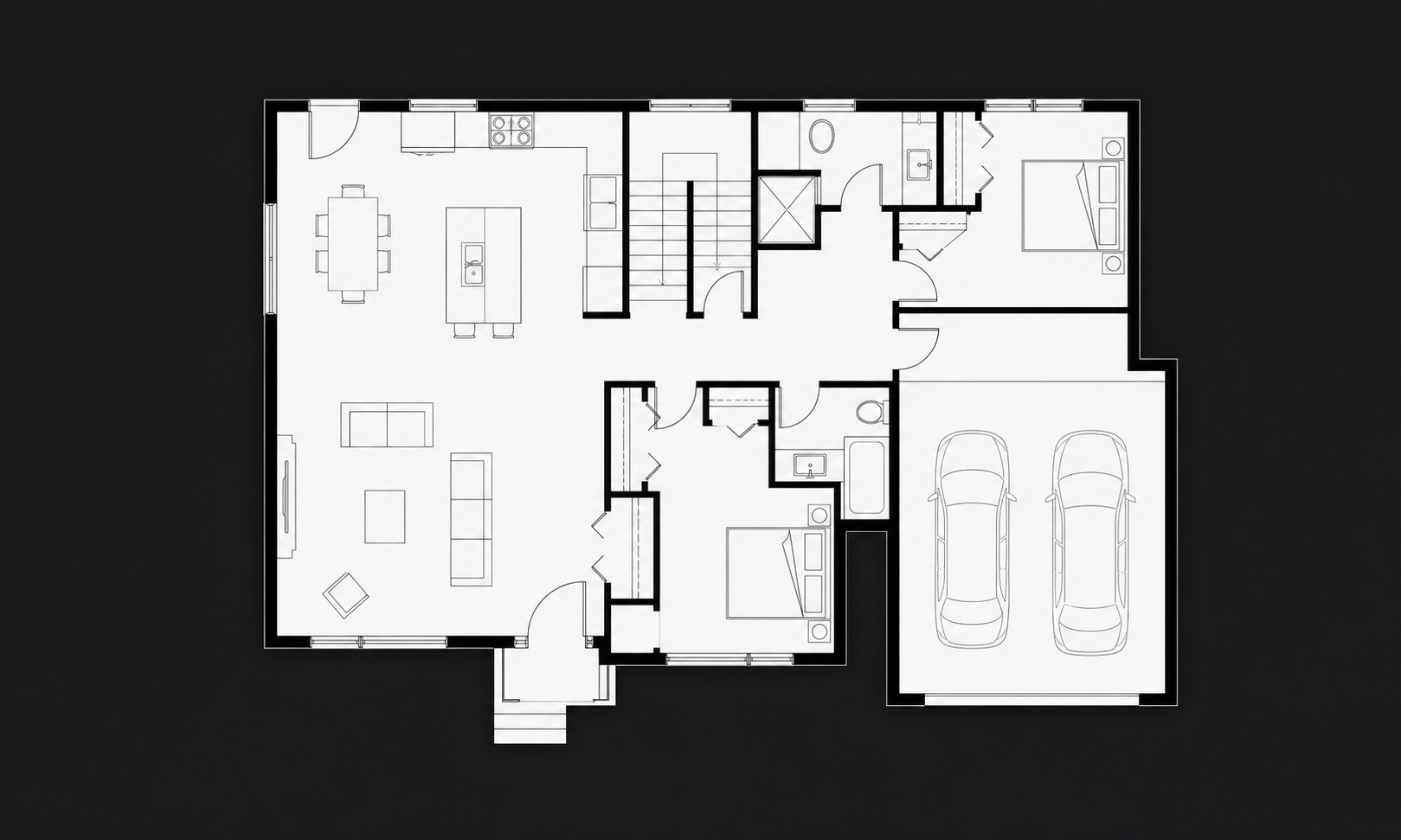 2D floor plans