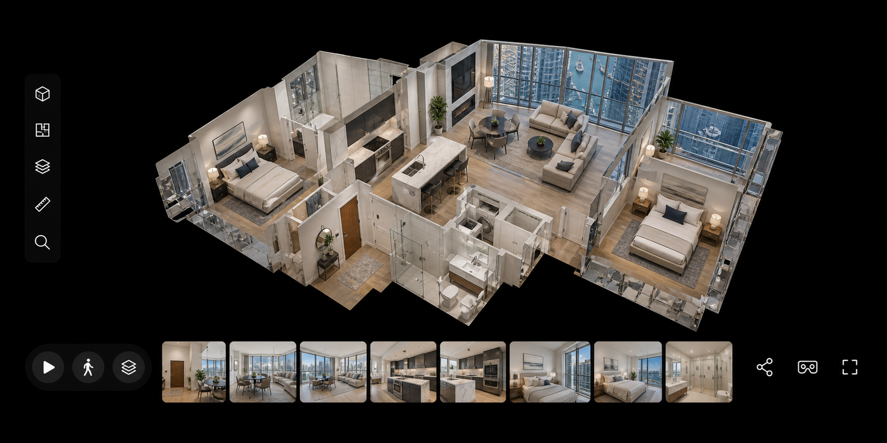 Matterport 3D tours