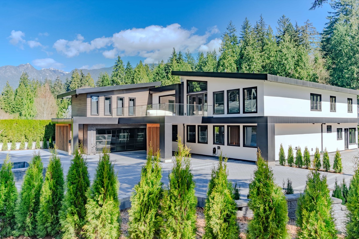 Property exterior with landscaping